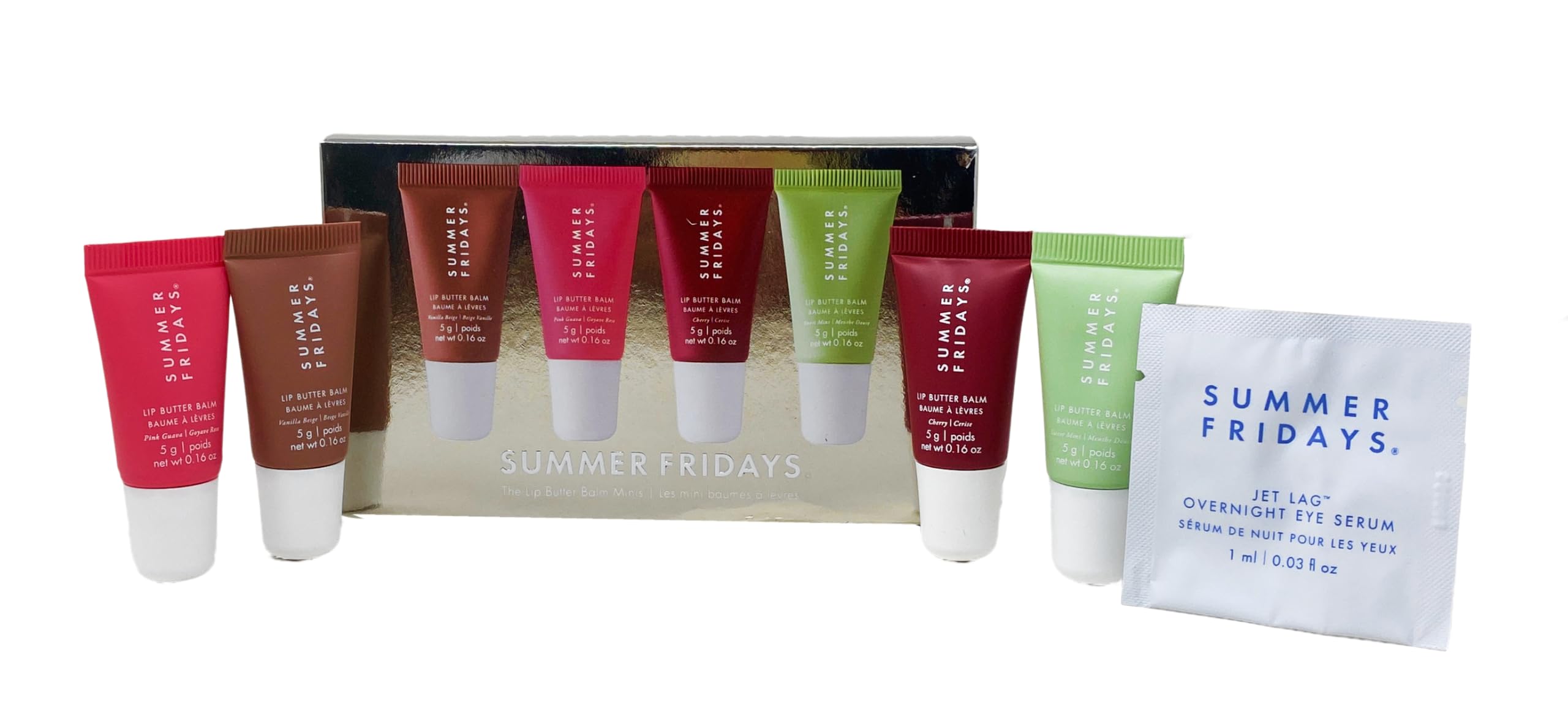 Amazon.com : Summer Fridays The Lip Butter Balm Minis - Vanilla